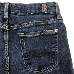 7 for all Mankind Kimmie Straight Dark Wash Jeans